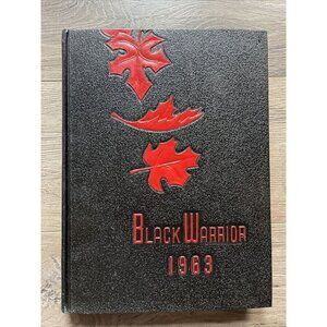 1963 Tuscaloosa‎ High School Yearbook Annual The Black Warrior Alabama AL
